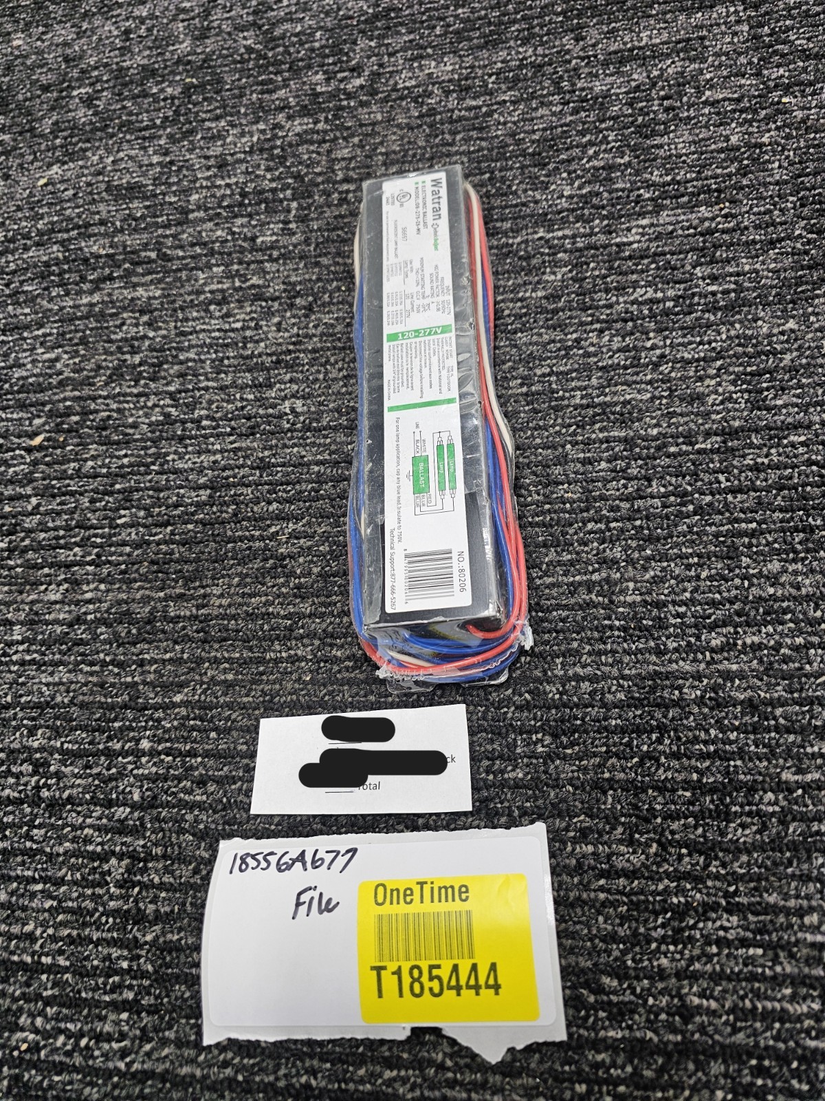 (QTY 3) Watran Deltek DB-275-IS-MV Electronic Ballast 120-277V Frequency 50/60Hz