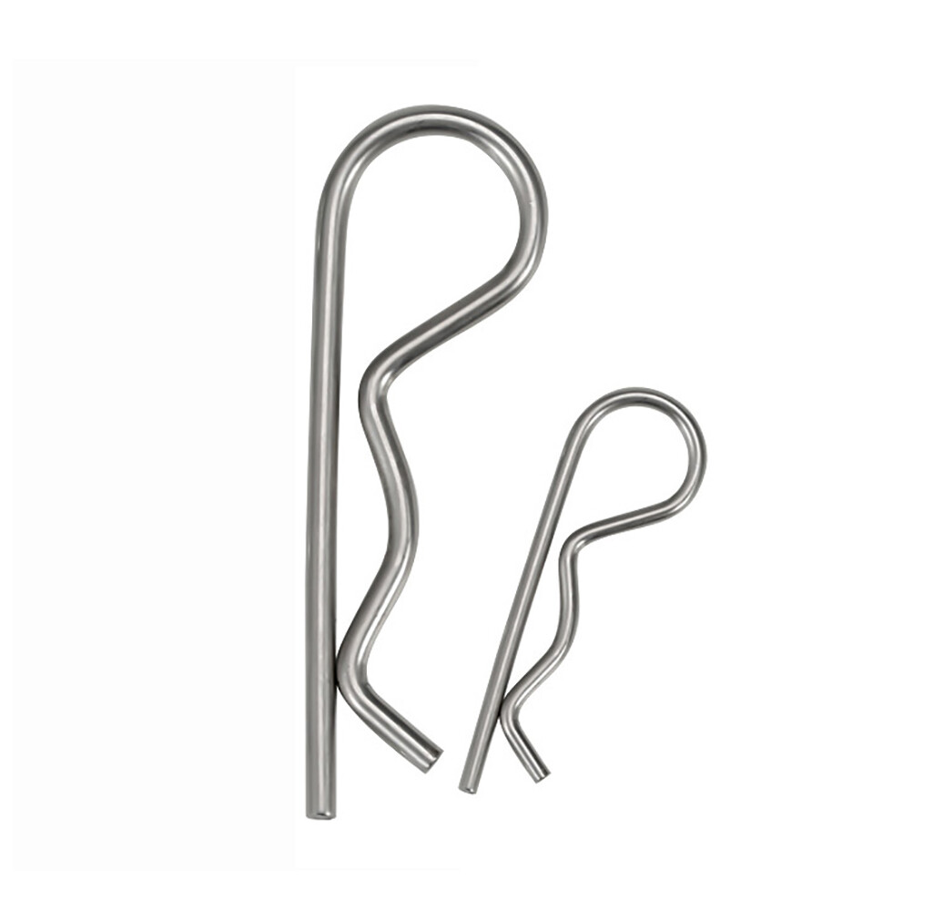 R Pin Shaft Retaining Clips Cotter Pins Stainless Steel 1mm 2mm 3mm 4mm 5mm 6mm