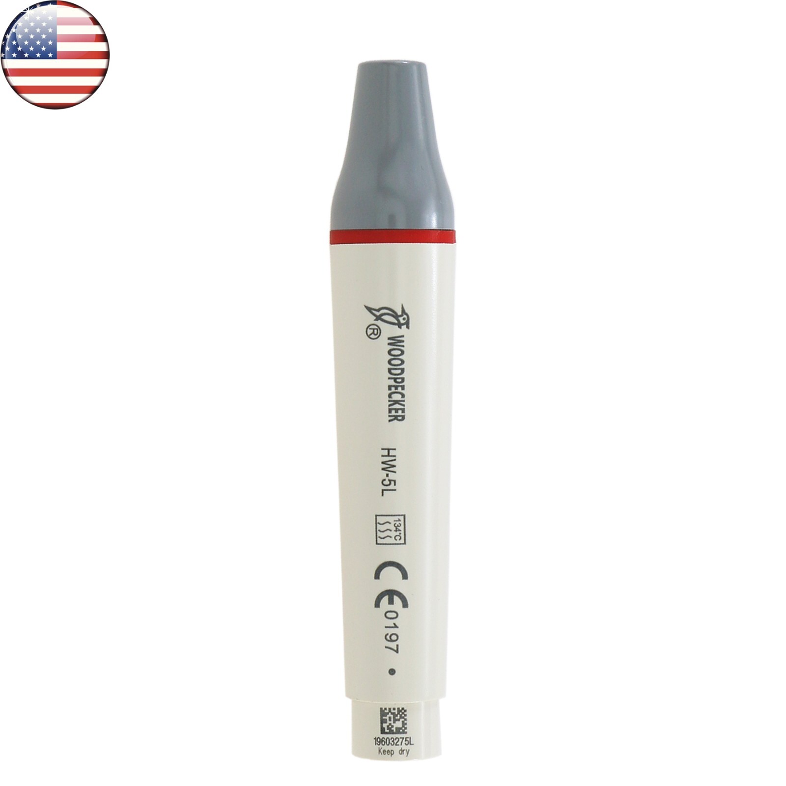 Woodpecker Dental HW-5L Piezo Handpiece For Ultrasonic Scaler UDS-E P N2 N3 LED