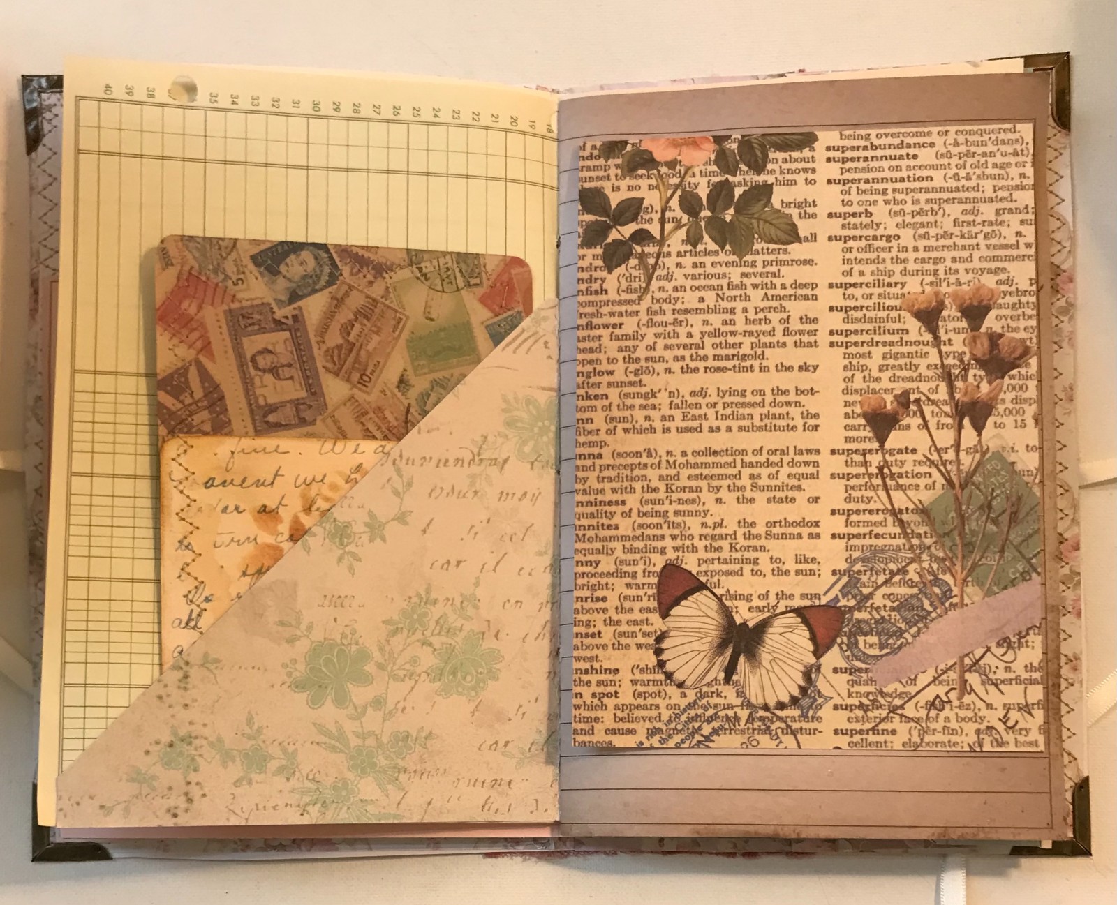 Junk Journal Handmade chunky and sturdy
