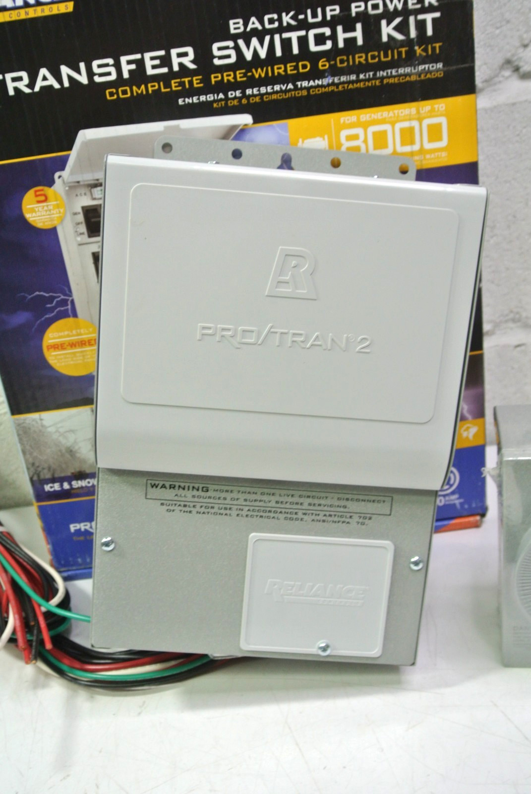 Reliance Controls Backup Power Transfer Switch Kit 3006HDK