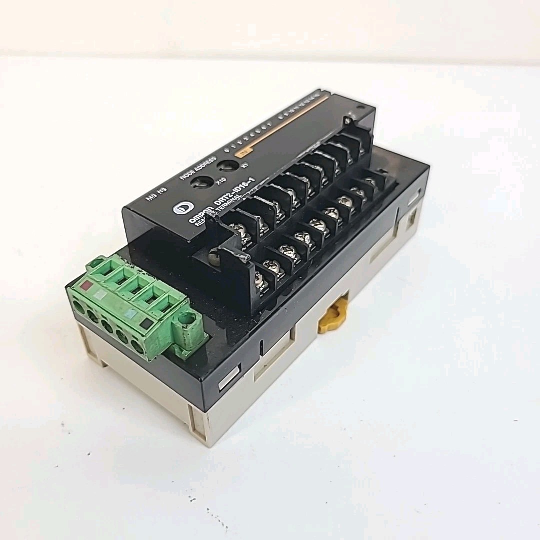 OMRON DRT2-ID16-1 Remote I/O Terminal Input Module PLC Unit 24V-DC