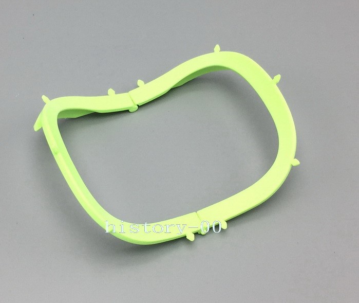 Dental Foldable Bracket Frame Plastic Rubber Dam Sheet Frames Oral Barrier Tool