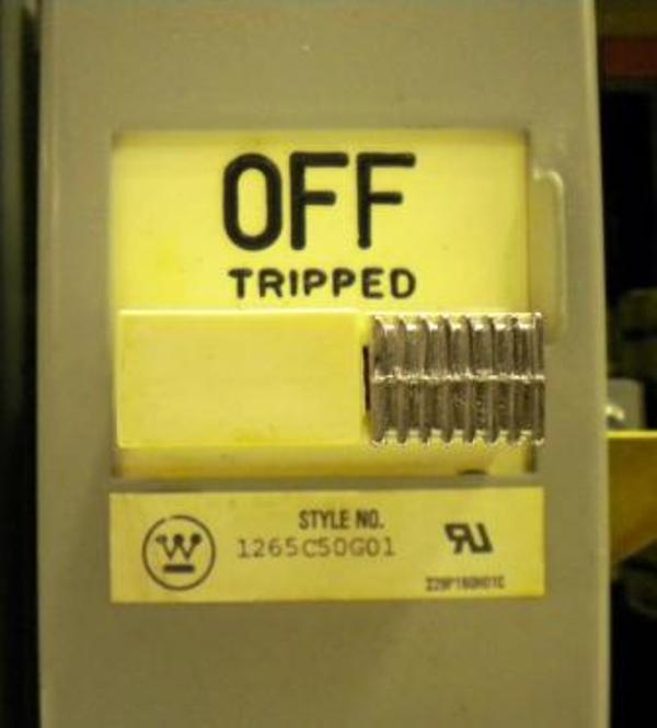 WESTINGHOUSE MOTOR CONTROL SWITCH A200M2CAC ENCLOSURE