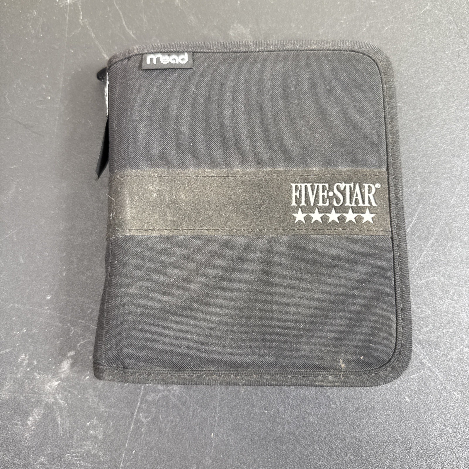 Vintage Mead Five Star Mini Fat Little Day Planner 1996 Black READ