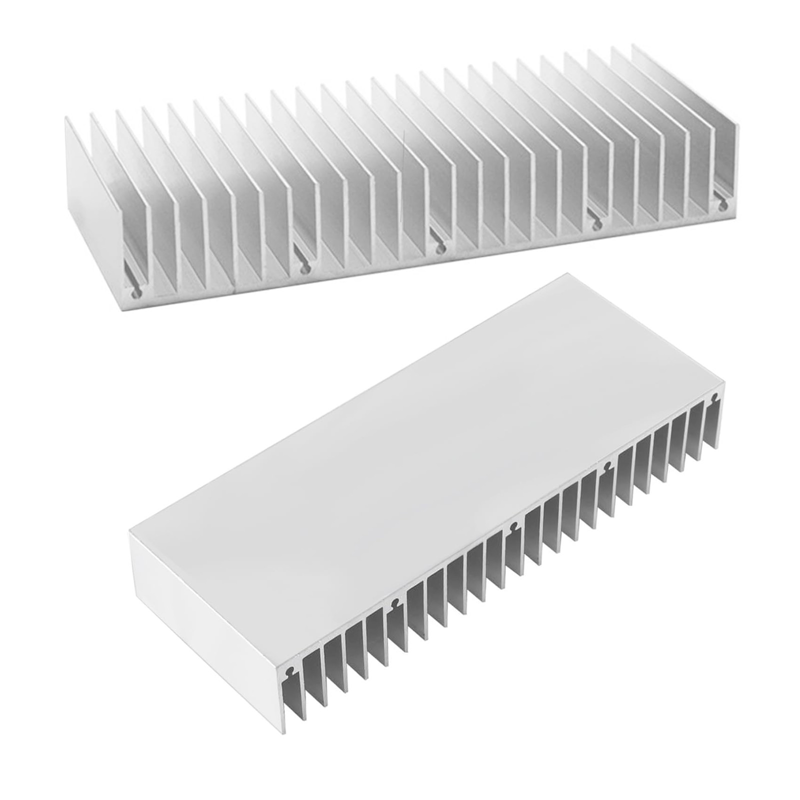 150Mm Aluminum Heatsink 60X150X25Mm / 2.36X5.91X0.98 Inch Large Heat Sink Coolin
