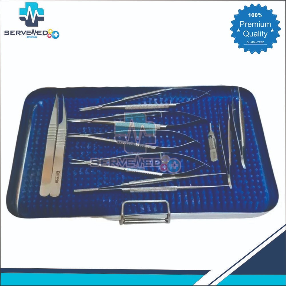 Micro surgery set Micro needle holder scissors Micro Surgical instruments