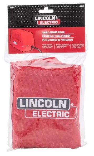 LINCOLN ELECTRIC Red Welder Small Canvas Cover KH495 – New