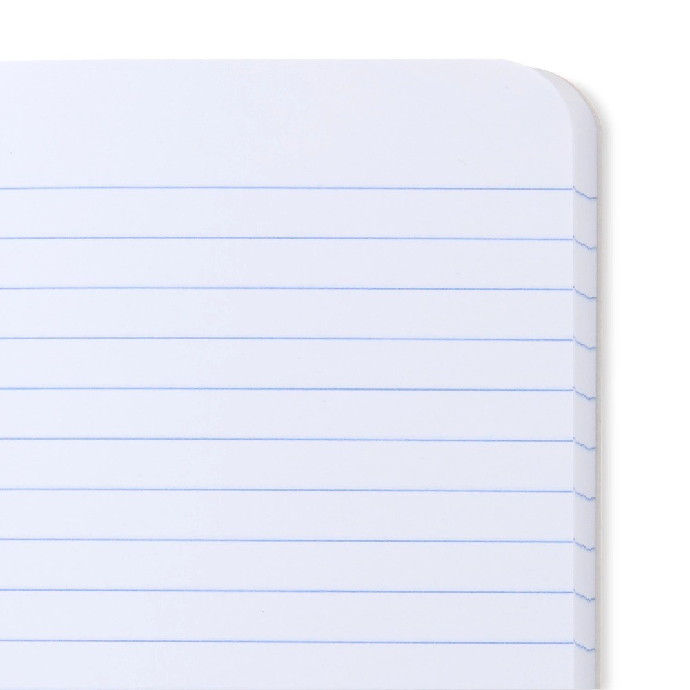 (4 pack) Ruled Mini Composition Books, 3.25 in x 4.5 in, Assorted Colors, 80