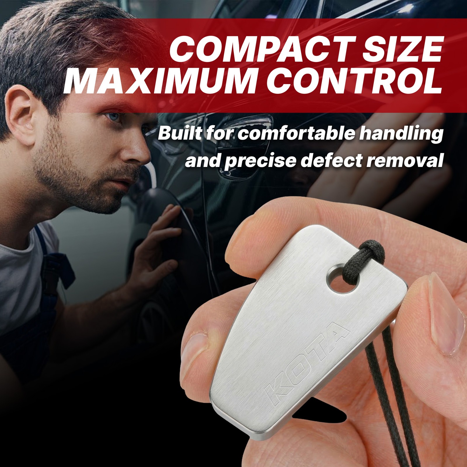 LAUCO Tungsten Denibbing Blade Block Tool For Removing Dust, Paint Runs