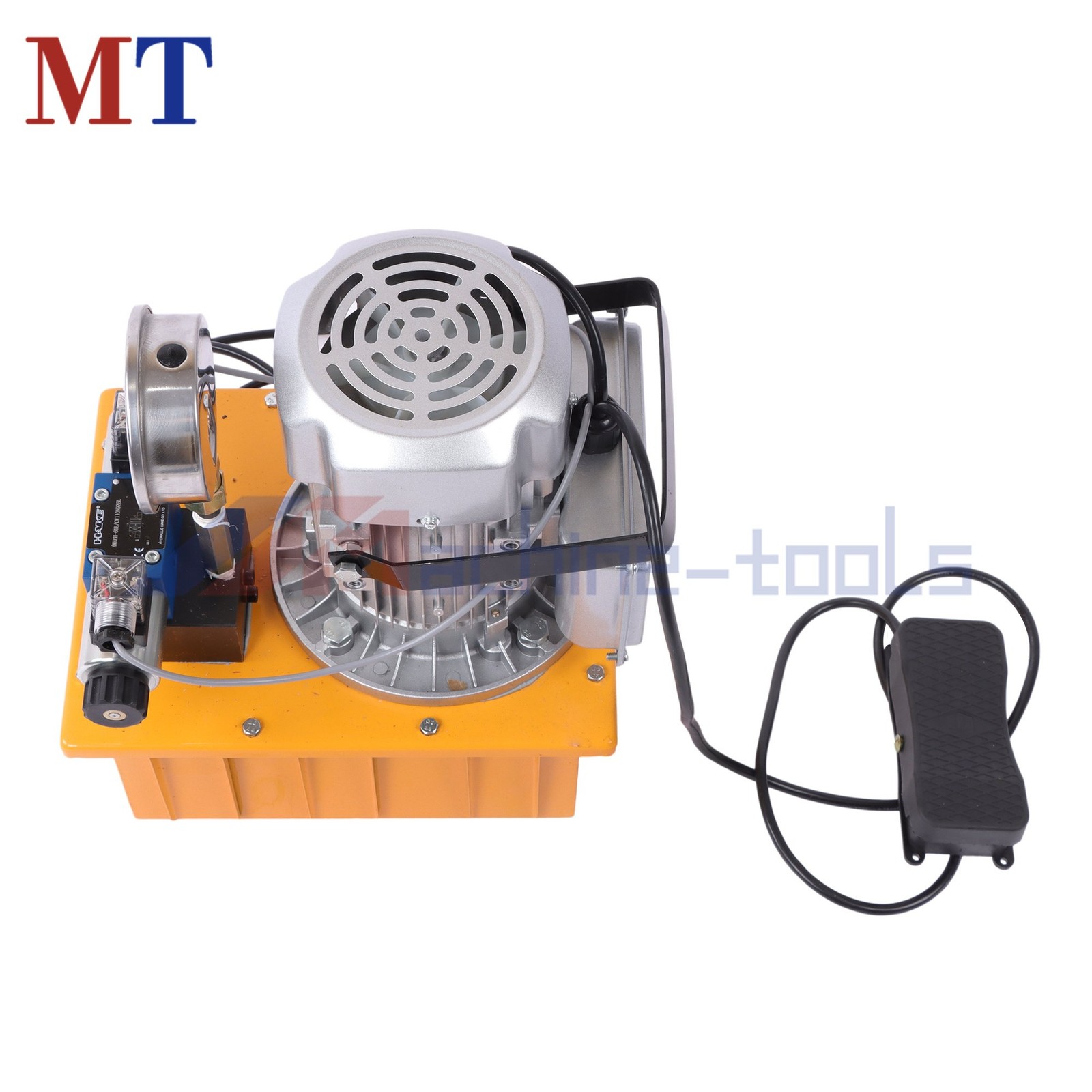 8L Solenoid Hydraulic Pump 10000 PSI Double Acting 0.7L/min