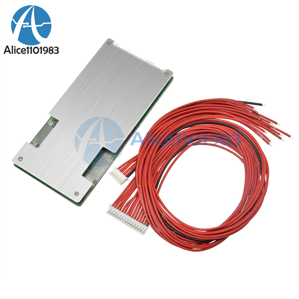 20S 72V Lithium Li-ion Polymer Battery 45A BMS PCB Board with Balance Board