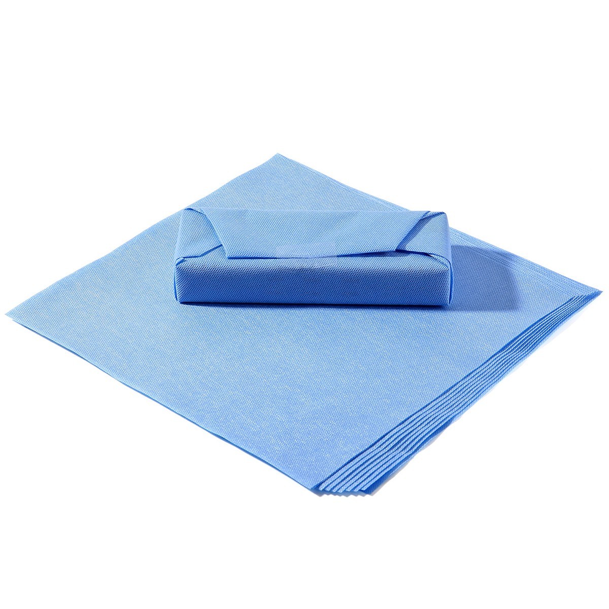 50pcs Sterilization Wrap Sheet Autoclave SMMS Non-Woven Wrap Sheets Crepe Paper