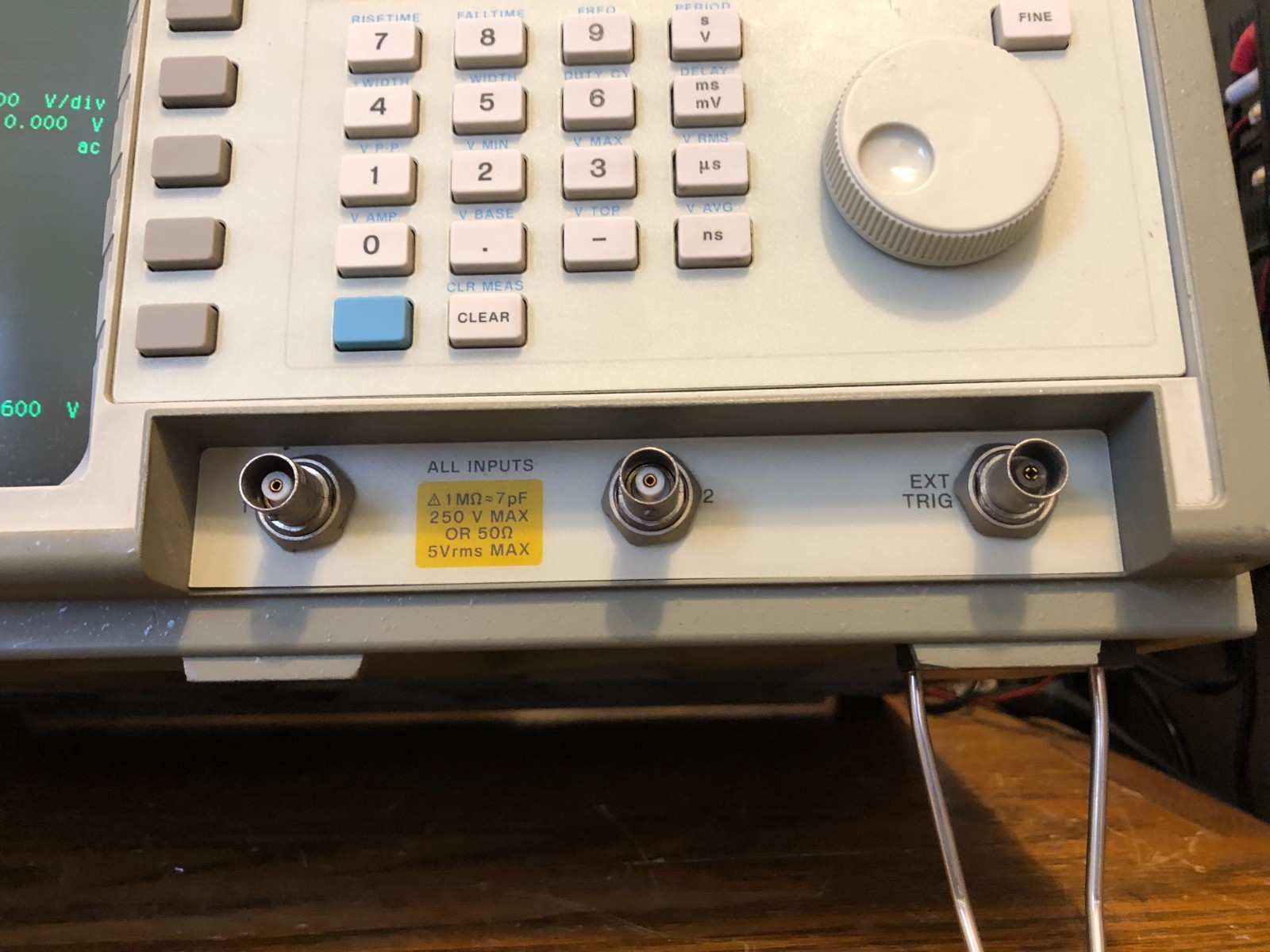 Working Agilent 54510A Digitizing Oscilloscope 2-Ch 250MHz 1GSa/s Tested
