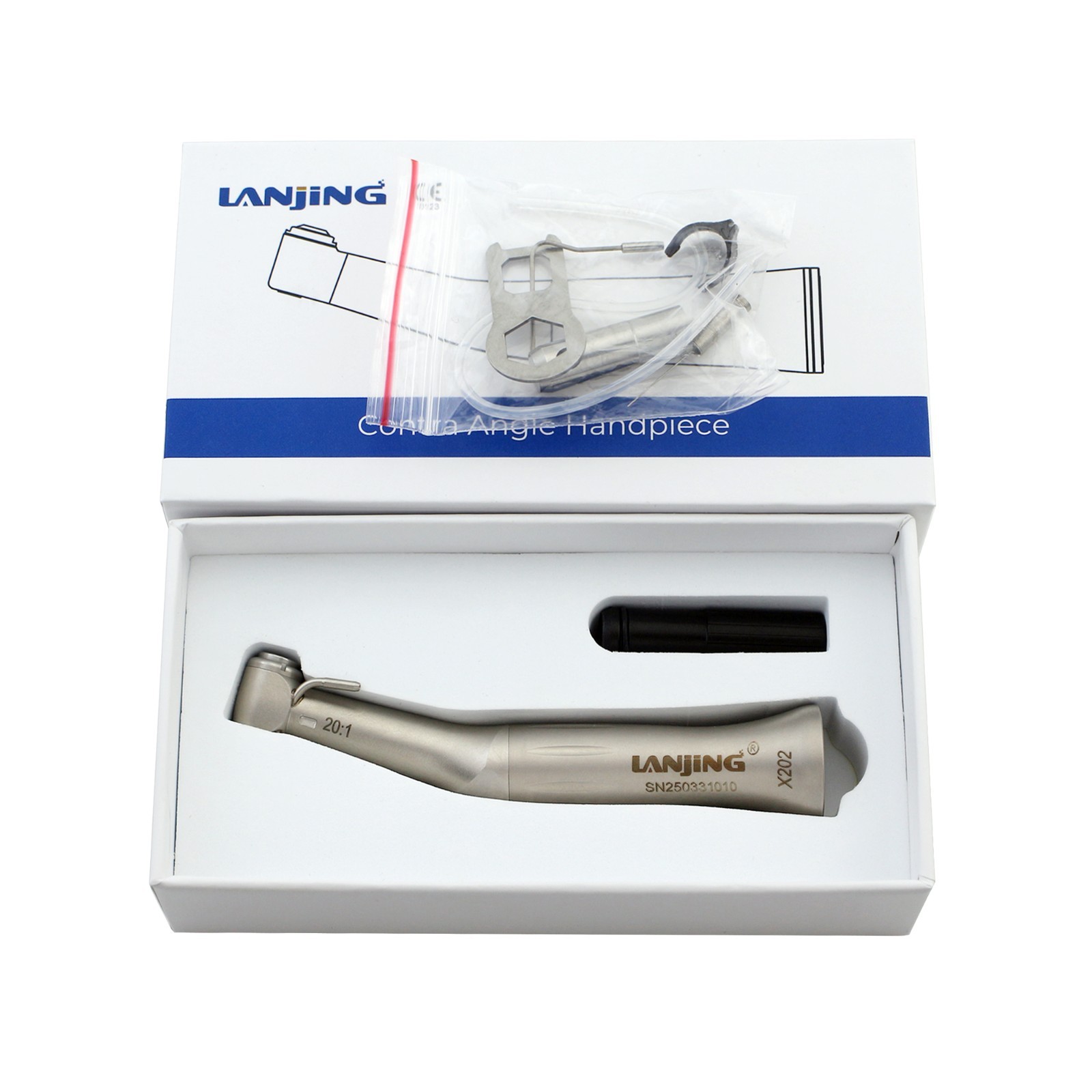 COXO Dental Implant Handpiece 20:1 Contra Angle 1:1 Surgical Straight 20° Angle