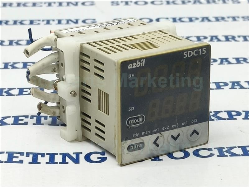 Azbil SDC15 C15TC0TA0200 Temperature Controller AC100-240V 50/60Hz 12VA MAX.