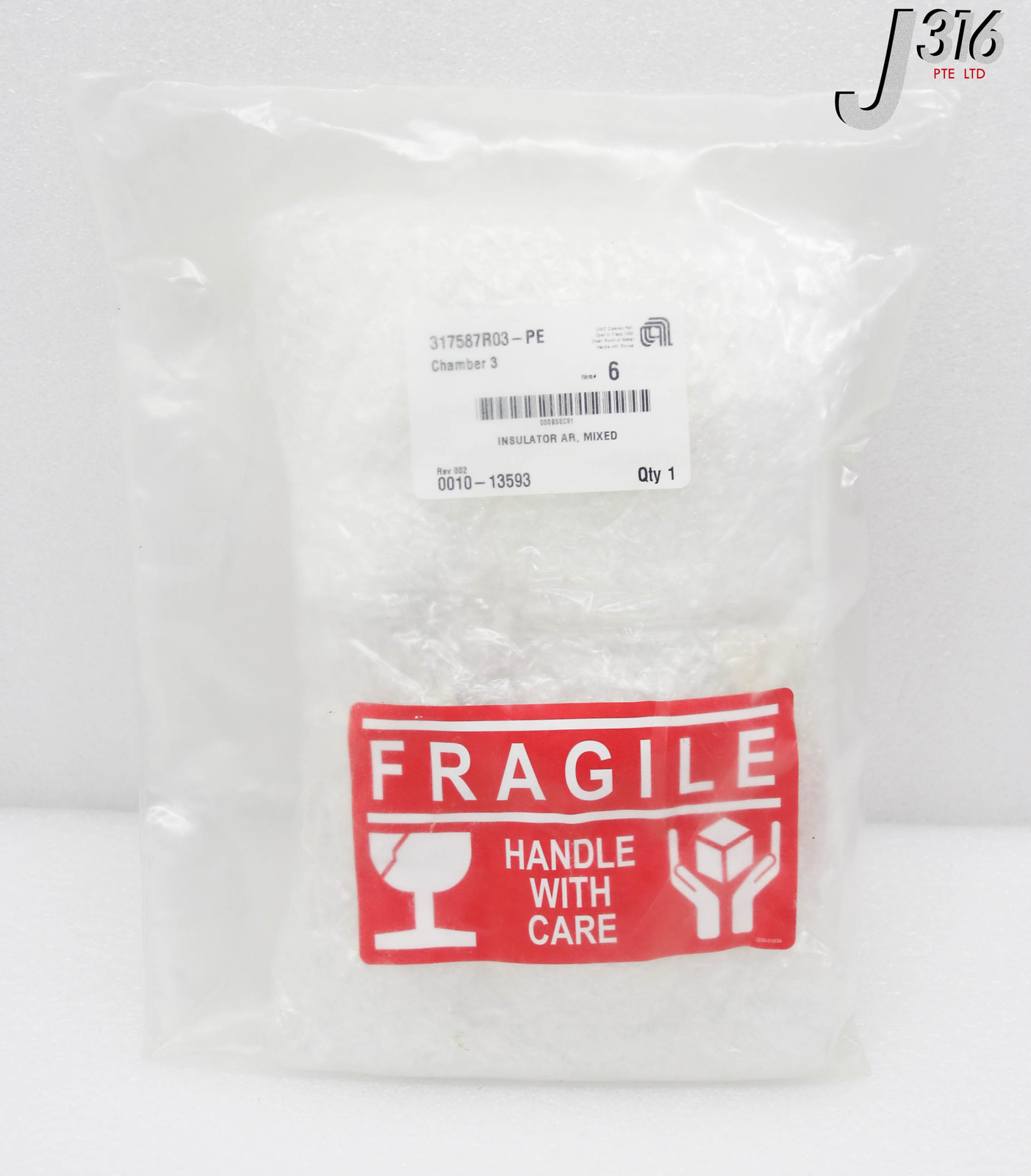 C3203 APPLIED MATERIALS INSULATOR AR, MIXED (NEW) 0010-13593