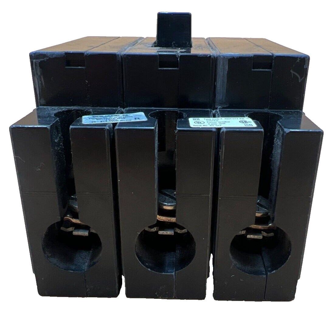 Square D EHB34030 Circuit Breaker 30A 3P 480V 3PH Bolt on 30 Amp 3 Pole Used
