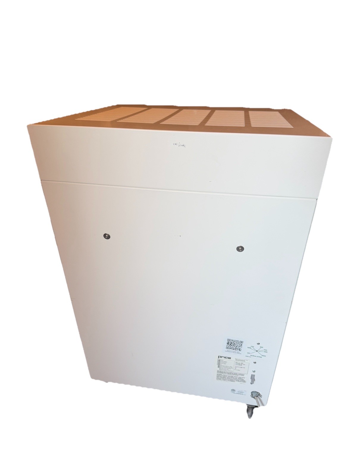 600 CFM HEPA Air Filtration System USA Made Price Industries RAP-600 Commerical