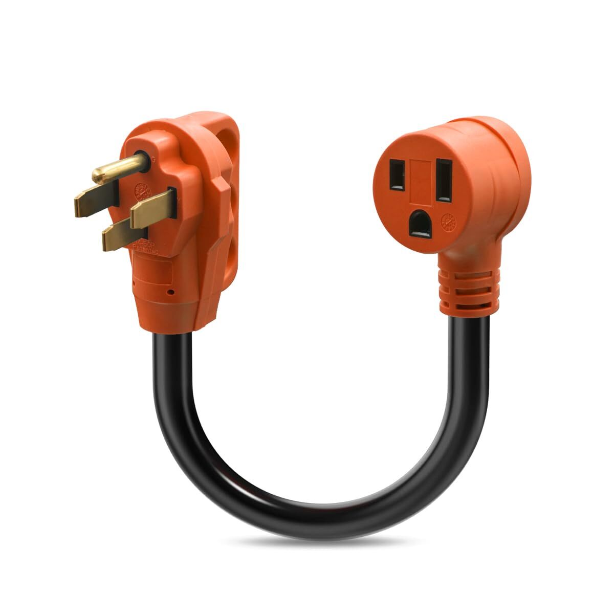 NEMA 30/50 Amp RV Plug Connector,Adapter,125/250V Heavy Duty Replacement,ETL