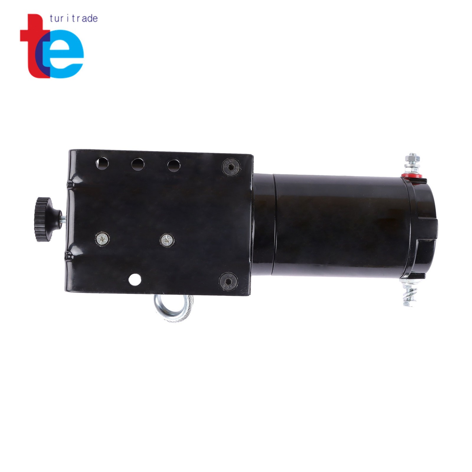 3000lb 32ft Steel Cable Electric Winch 12VDC/1.3HP Copper Motor 135:1 Gear Ratio