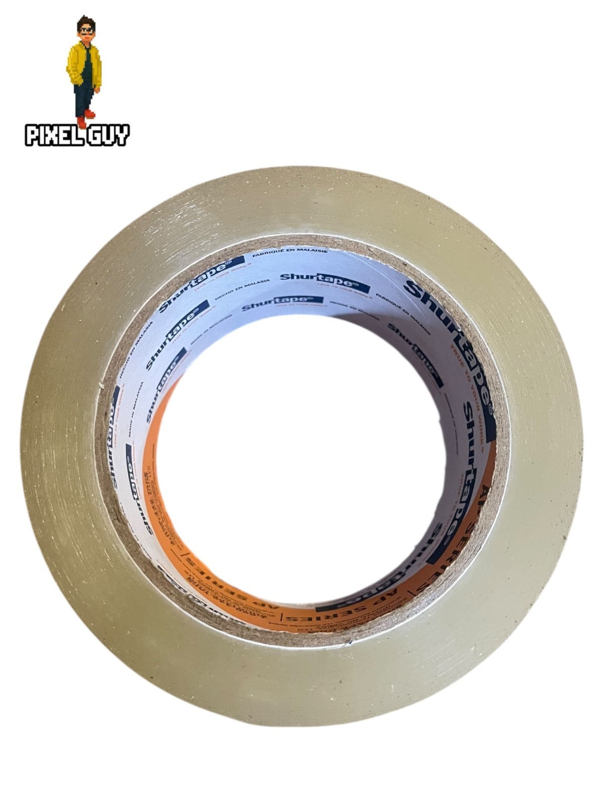 Case of 36 Shurtape AP 101 Acrylic Film Clear Tape 100m Length x 48mm Width