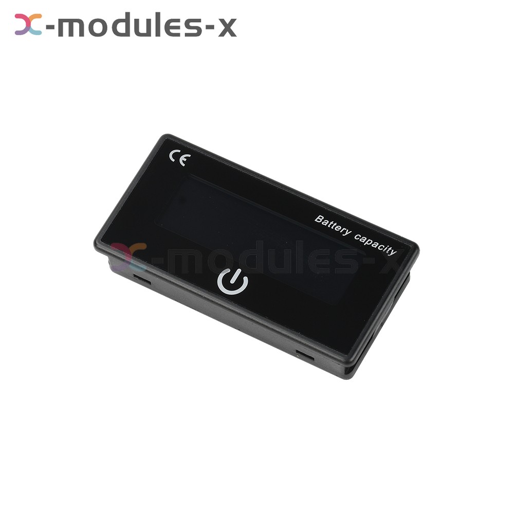 DC8-100V Battery Indicator Percentage Battery Voltage & Temperature Tester Meter