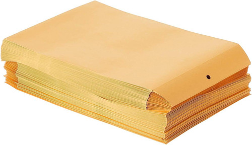 Mead Letter Size Mailing Envelopes, Clasp Closure, All-Purpose 9 x 12, Brown