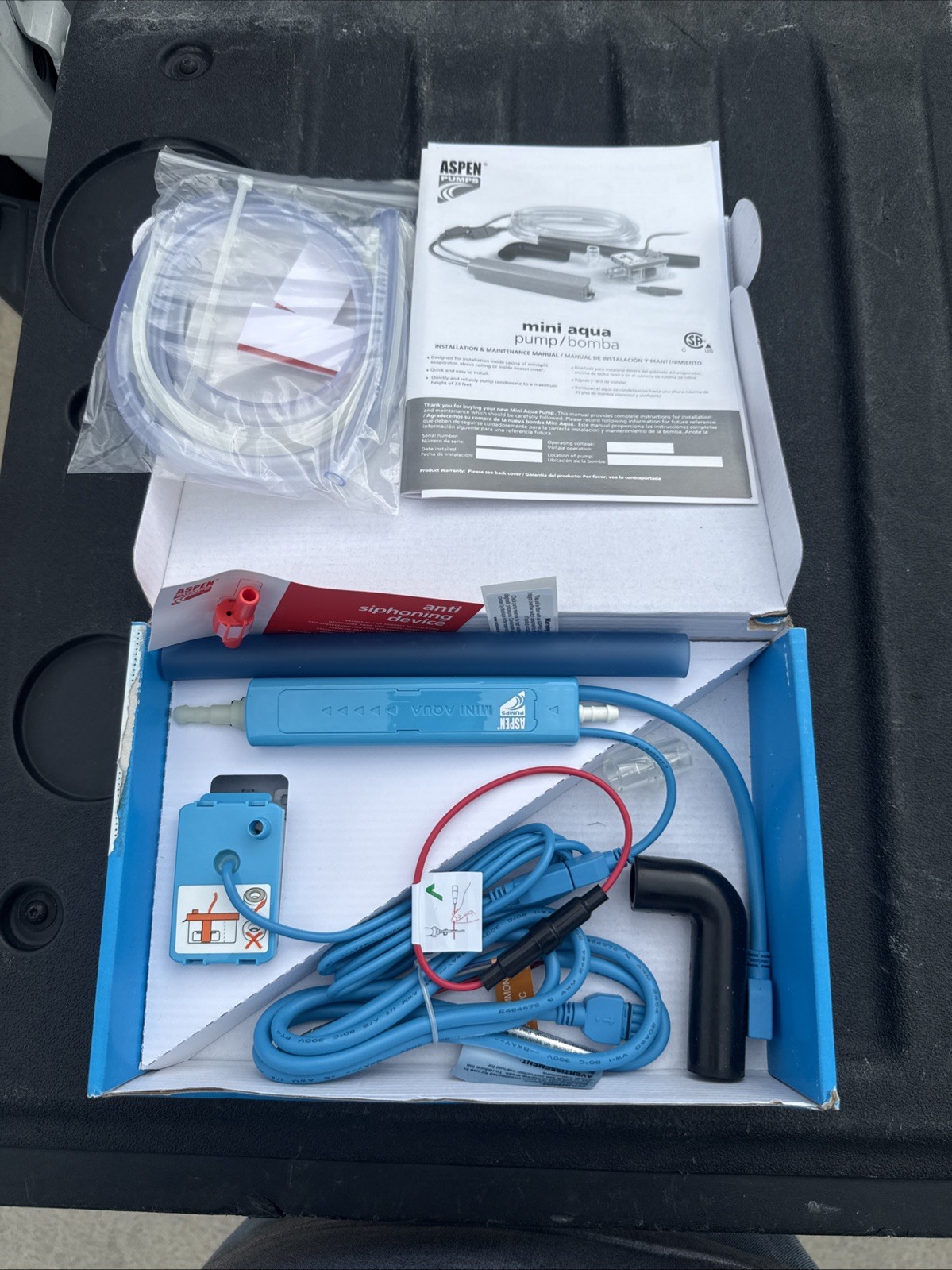 Daikin Aspen 83829 Mini Aqua Pump Kit DACA-CP1-1 Condensate Water Pump