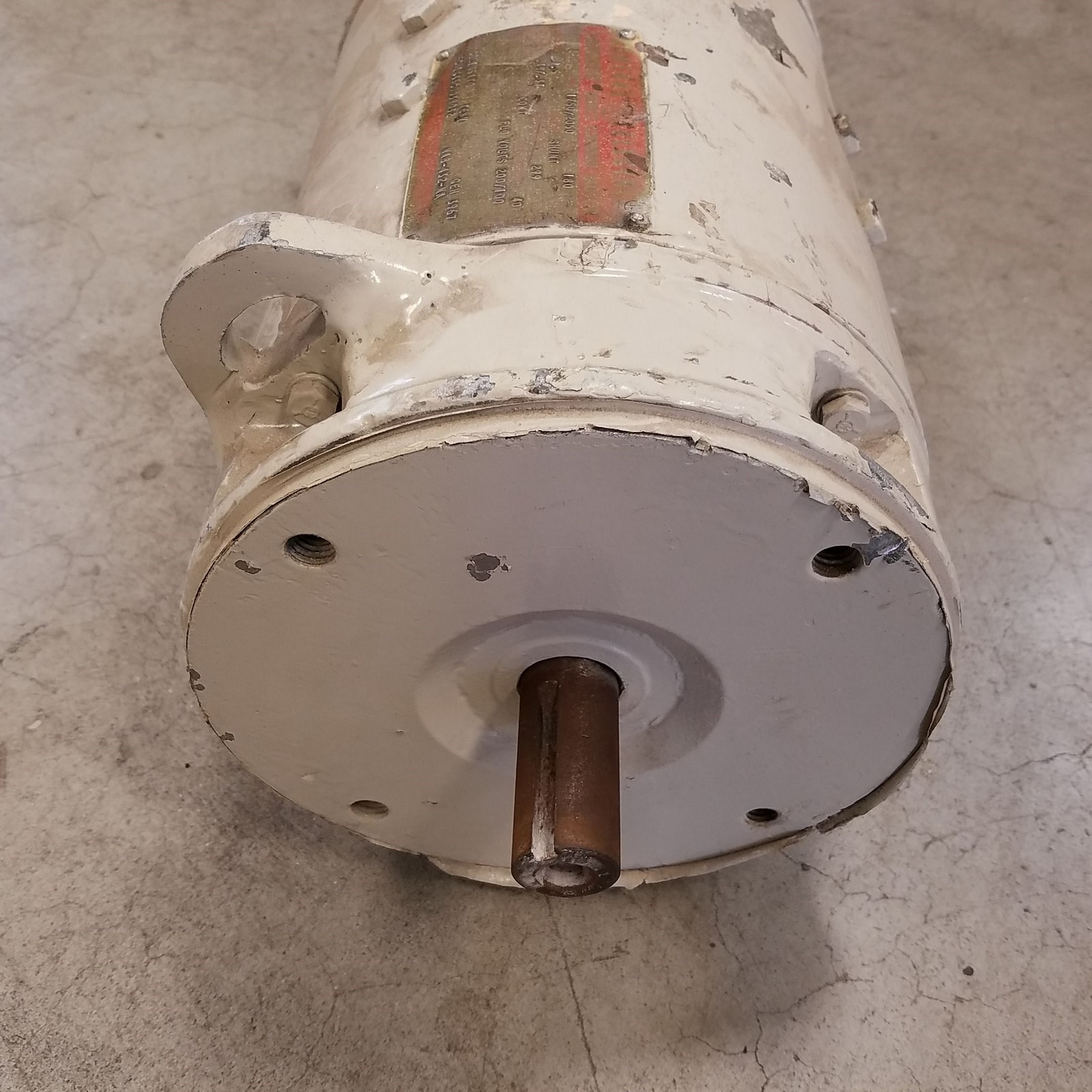 G.E. 5CD144SC003B032 Kinamatic DC Motor 2 HP, 1750/2050 RPM, 180 VDC – USED