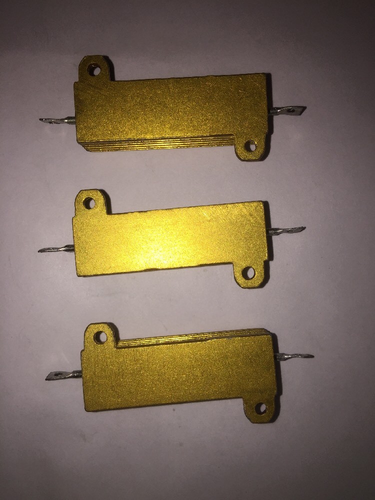 10 Ohm 50 Watt 1% Tolerance Resistor By SOVA KELVIN Brand New 3 Pack