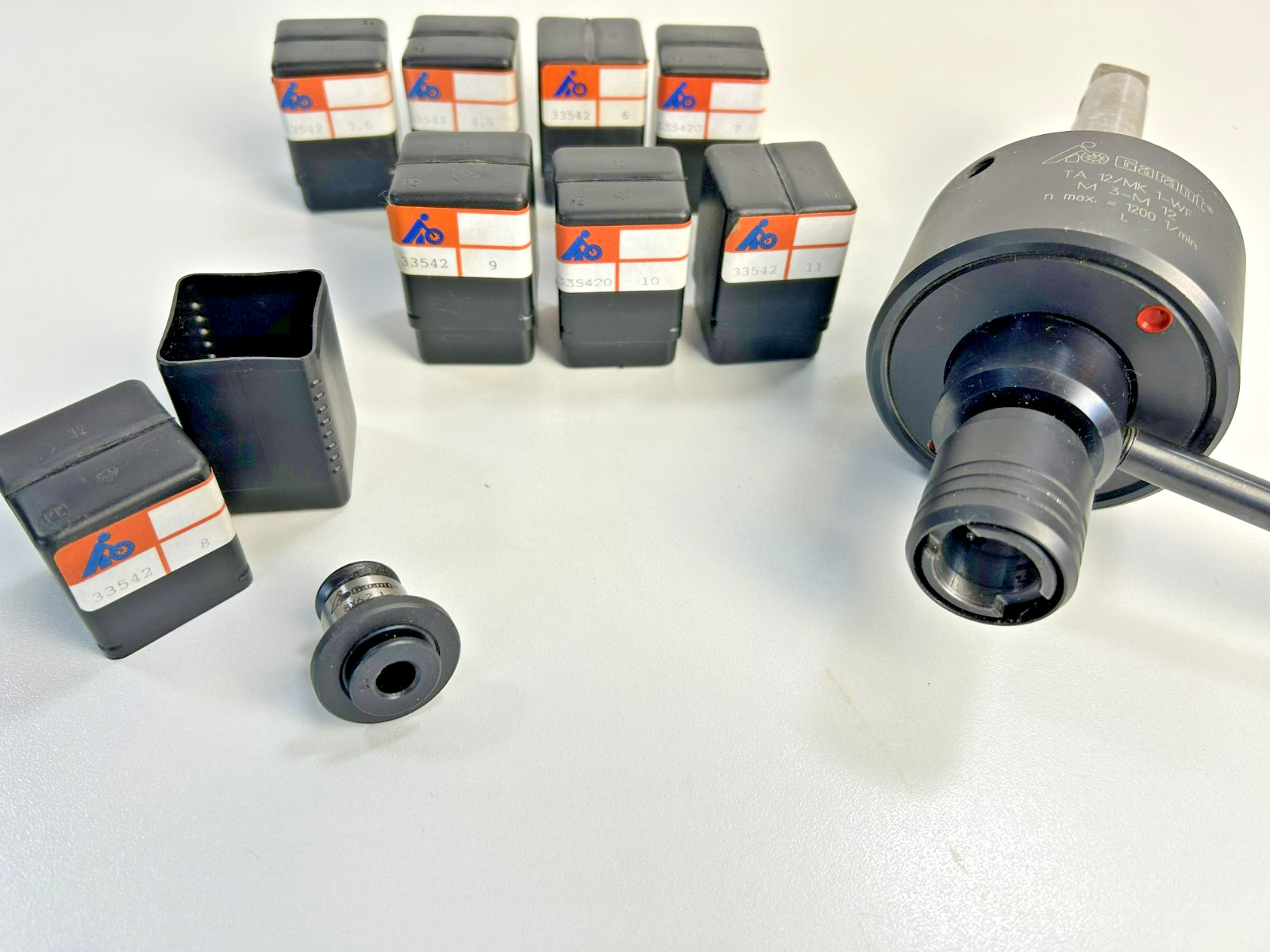 Garant Thread Cutting Machine TA 12, MK1-WF, M3-M12 with 8x Quick Change Insert