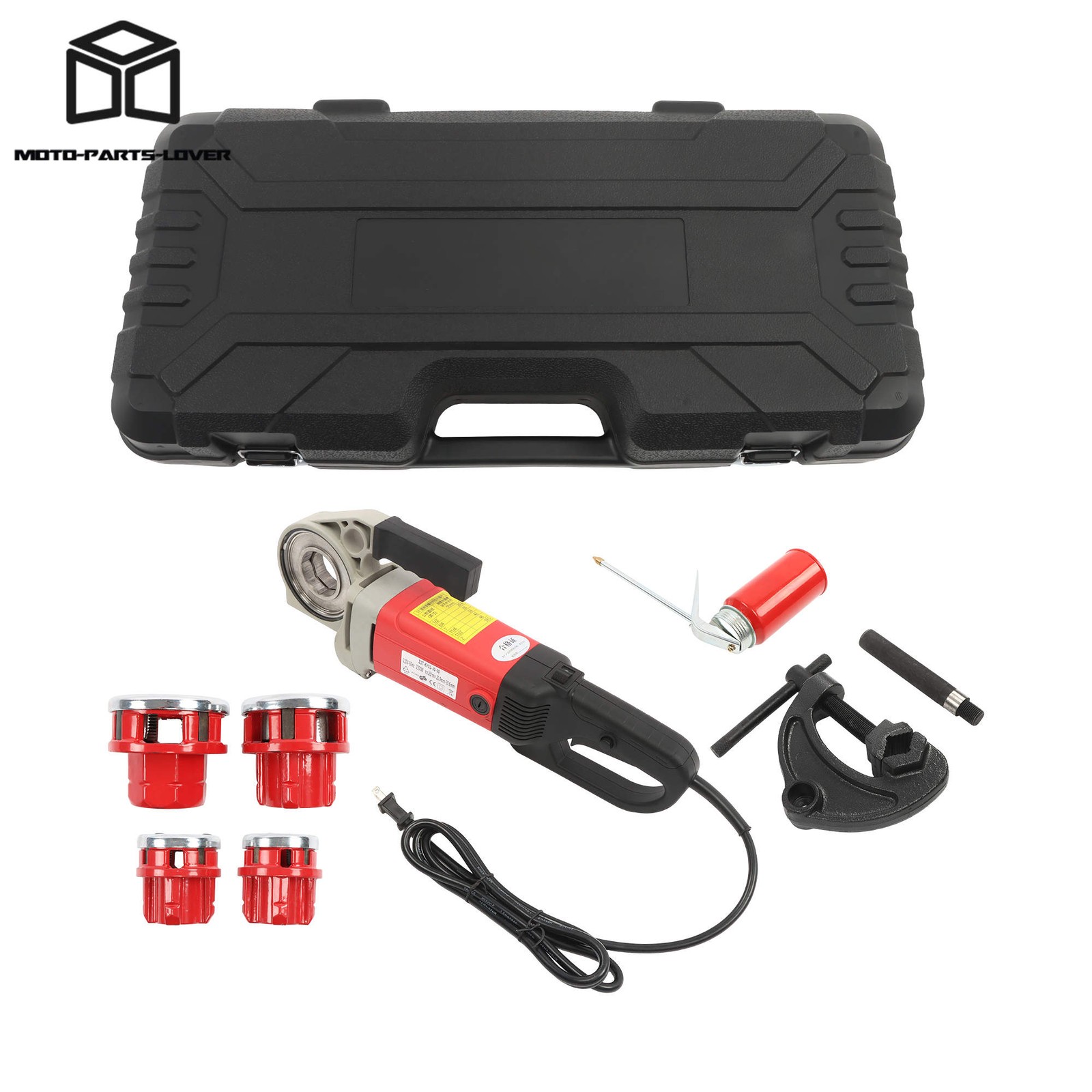 1/2-1-1/4″ Pipe Threader 2300W Electric 4 Blade Portable Threading Machine