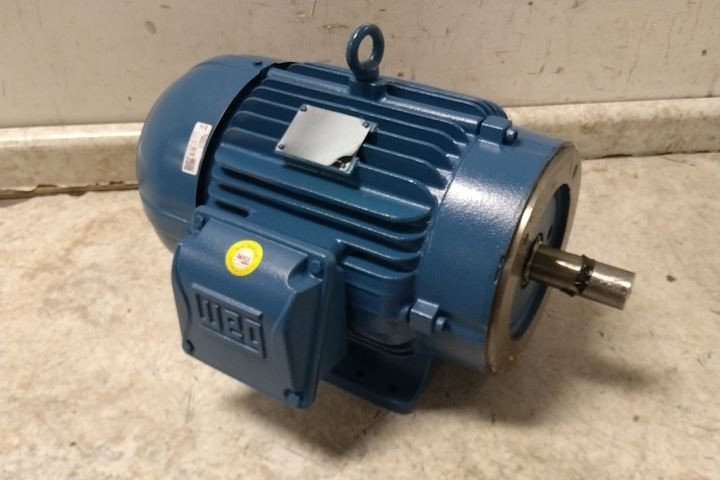 Weg 01018ET3E215TC-W22 10 HP 1765 RPM 230/460VAC 3-Phase General Purpose Motor