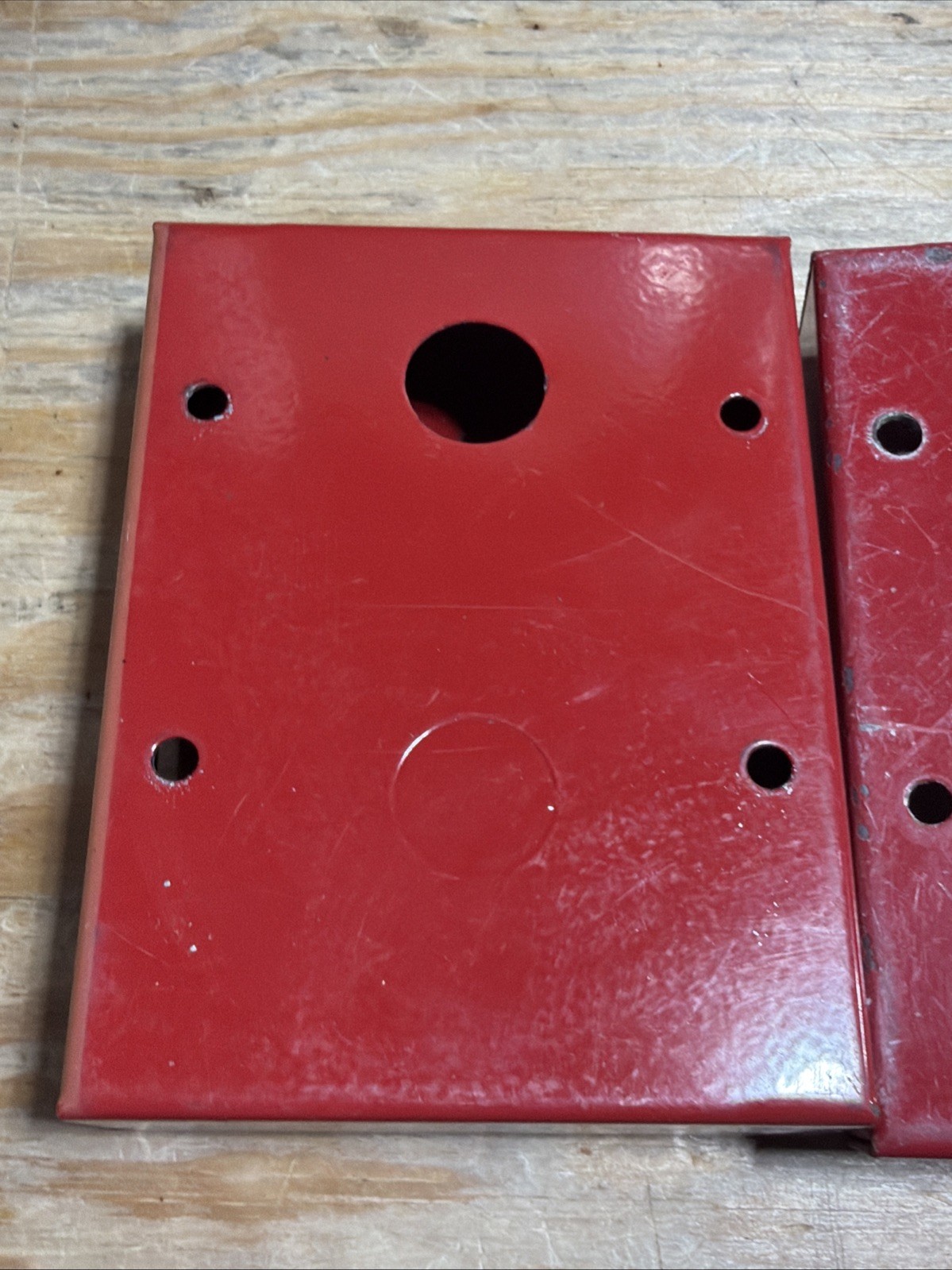 FIRE-LITE ALARMS MODEL SB-10 FIRE ALARM BACK BOX AS SHOWN Lot Of 2