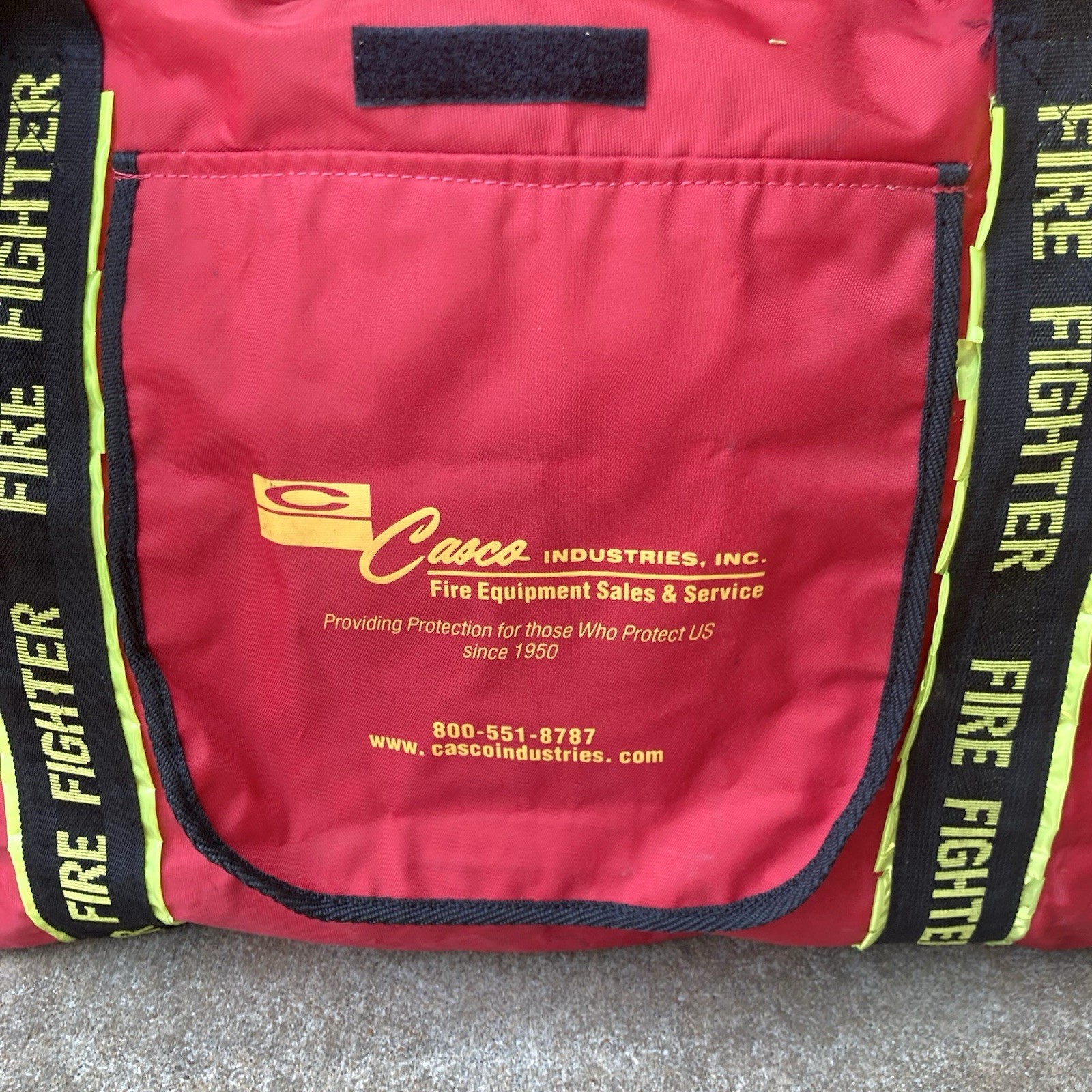 Firefighter Gear Bag Duffle Turnout Bag w/ Shoulder Strap