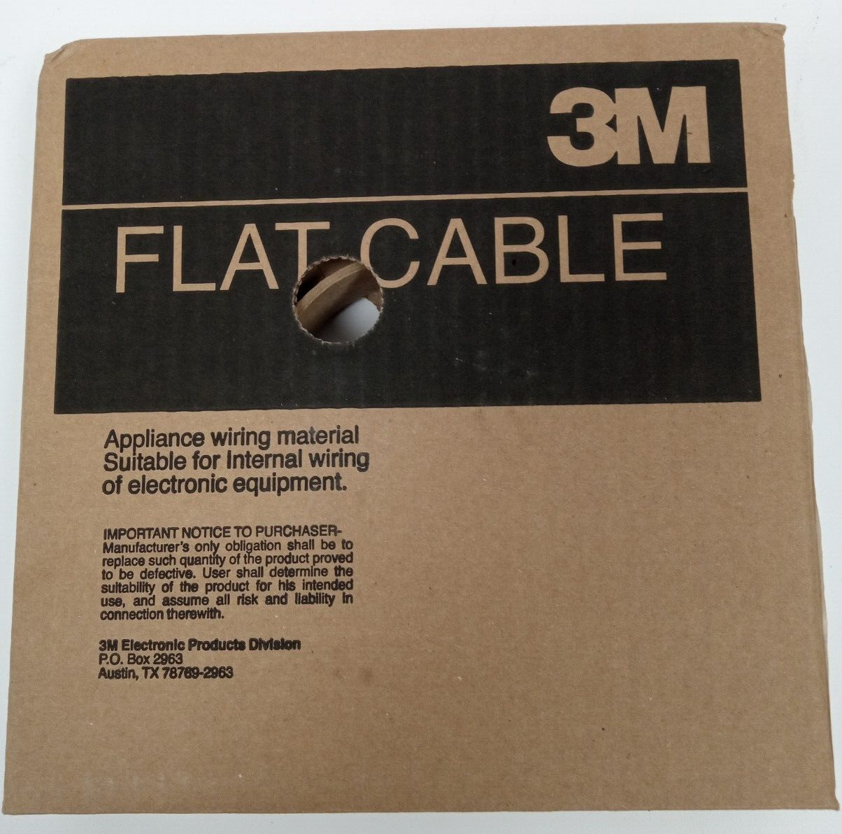 3M 3625/06 Flat Ribbon Wire 6 Conductor 28 AWG Unshielded Gray 300V UL Compliant
