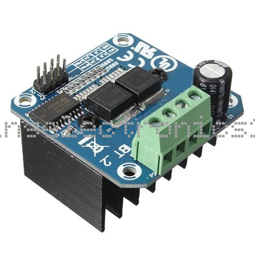 Double BTS7960B DC 43A Stepper Motor Driver H-Bridge PWM For Arduino Smart Car