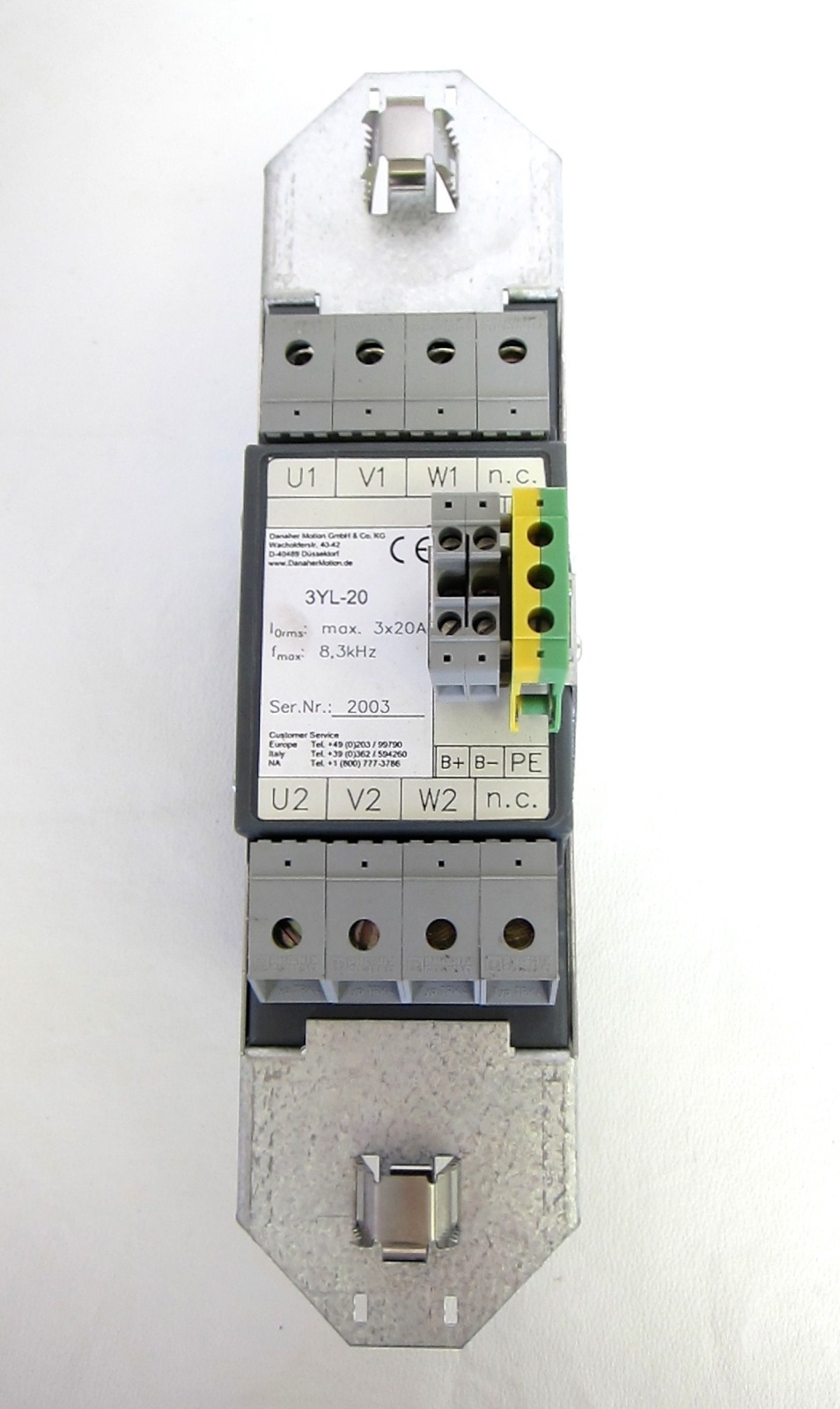 Danaher Motion 3YL-20 Motor Control Unit