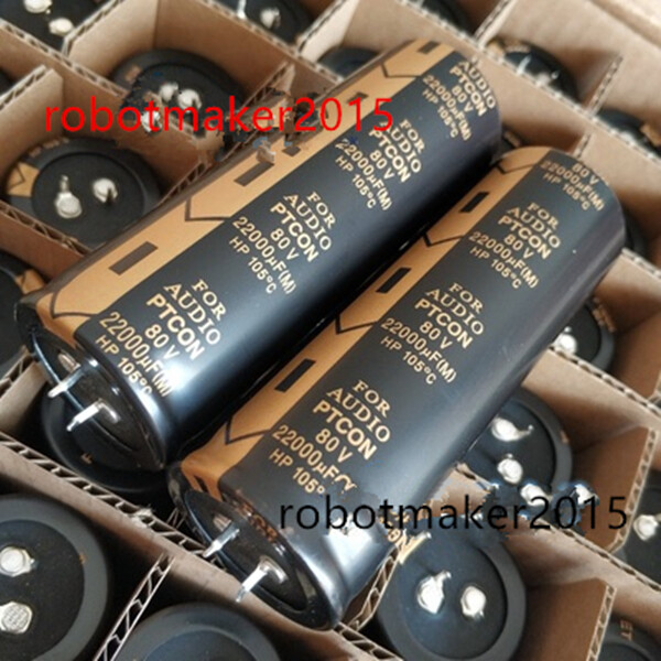2 Pins 22000uF 22000mfd 80V 35*100 Electrolytic Capacitor For DIY Audio