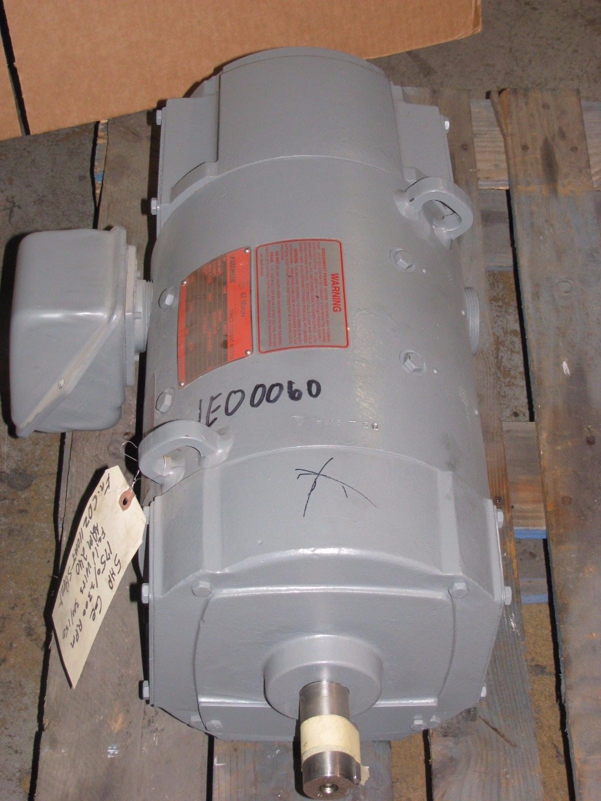 Refurbished GE Motors Kinamatic 5 HP DC Motor – Model # 5CD154SA016B023