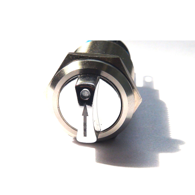 19mm/22mm Metal knob switch with lamp 2/3 position Arrow light selective switch