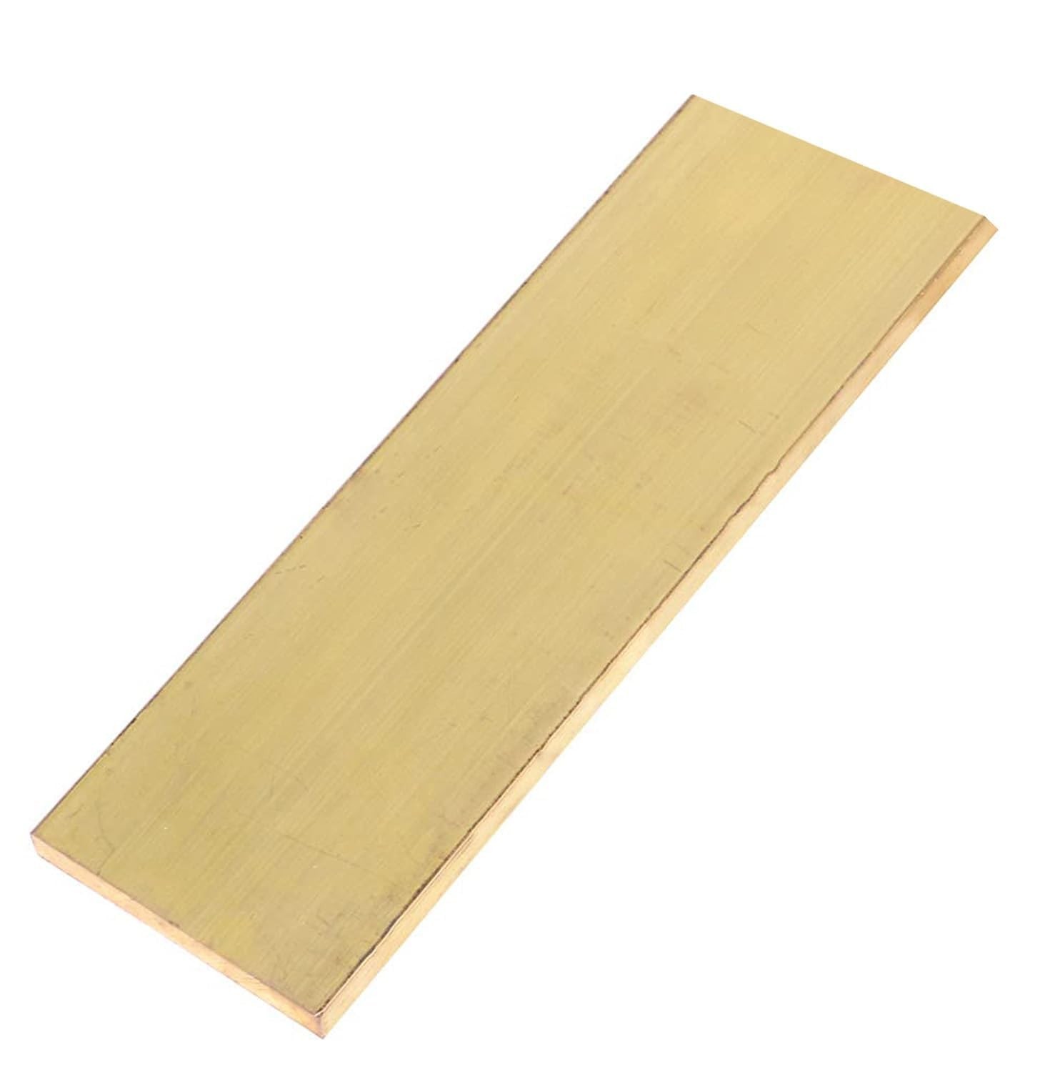 1/8″ x 2″ Solid Brass Flat Bar – 6″ Long C360 Plate, Durable Metal Material