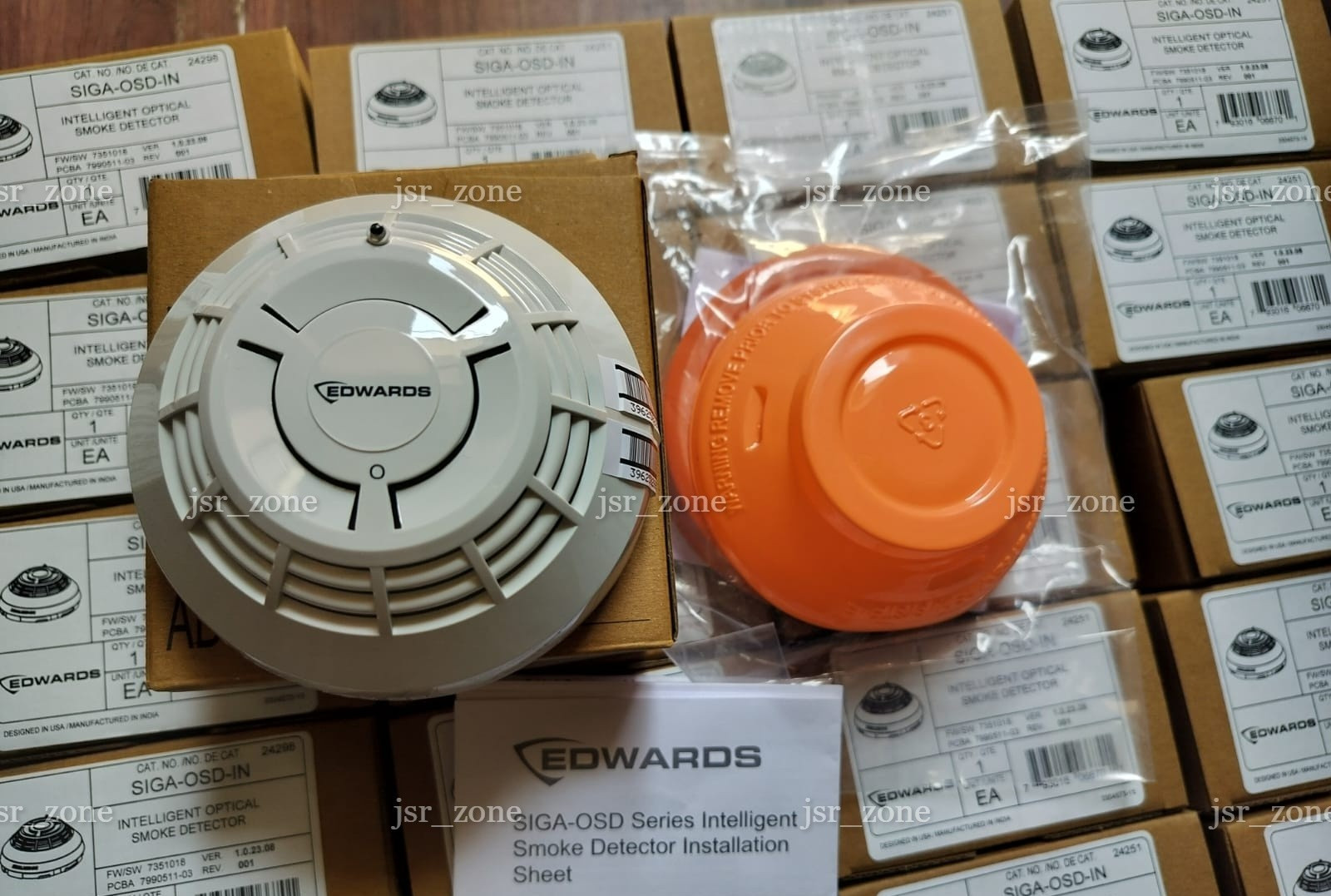 Edwards/EST SIGA OSD IN Intelligent Smoke Detector Head NEW USA Stock NIB OEM
