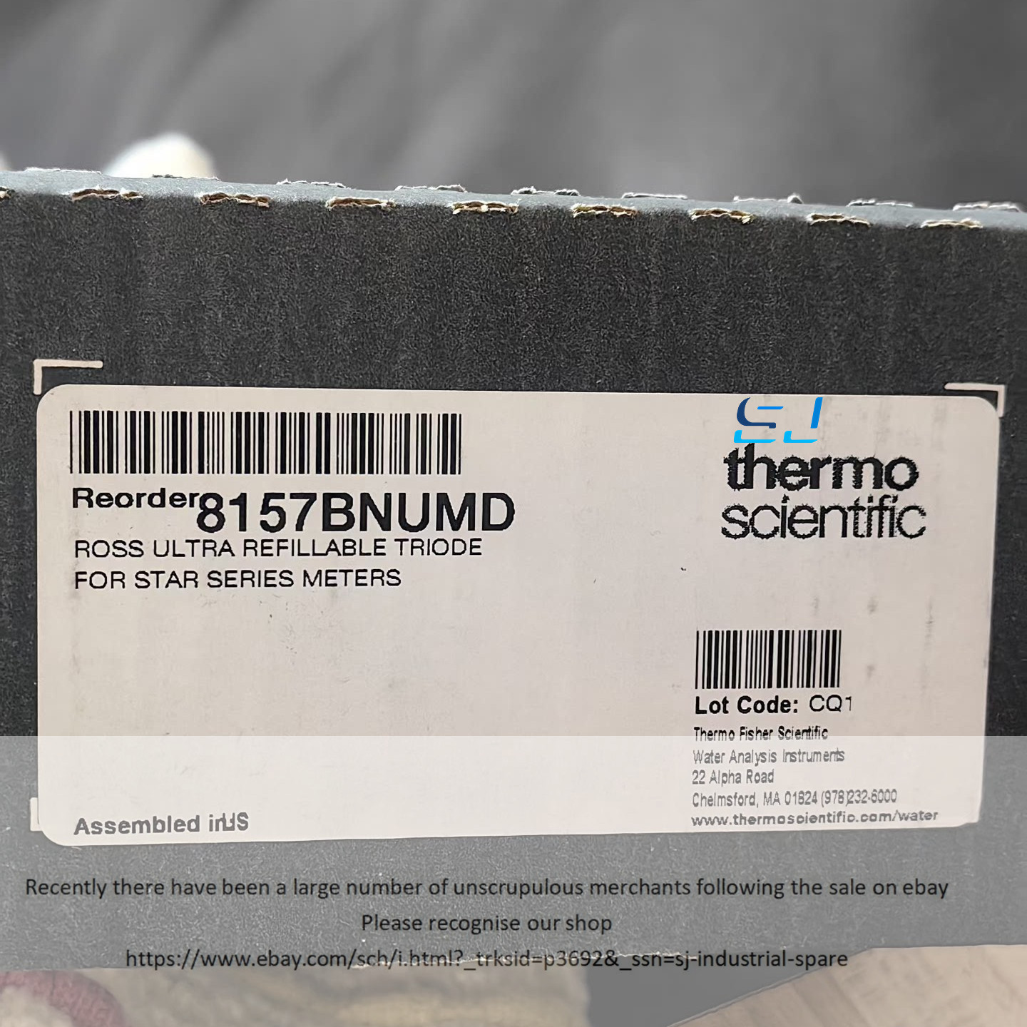 Brand new 8157BNUMD PH Electrode 8157BNUMD
