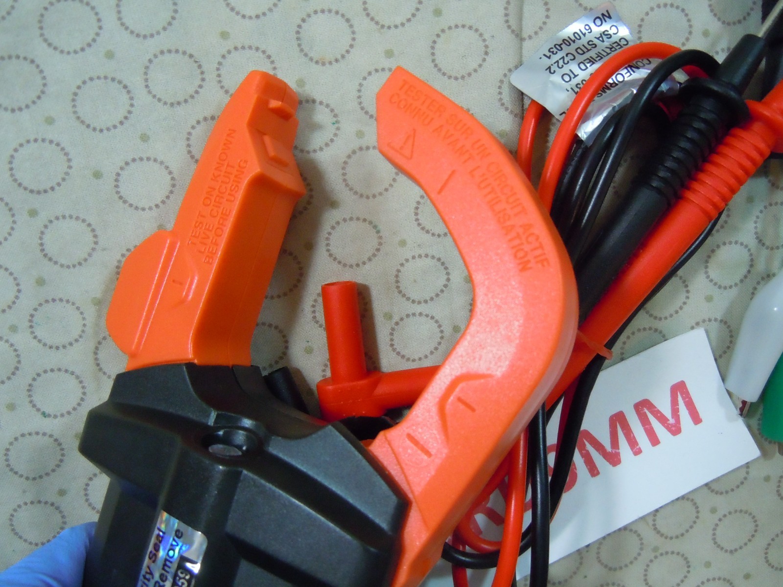 KLEIN TOOLS CL800 TRMS CLAMP METER WITH ACCESSORIES – 0208259.