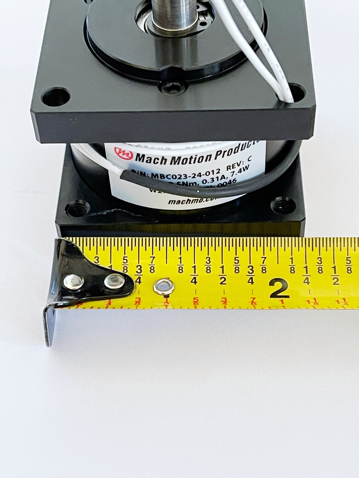 MACH MOTION NEMA 23 Front Brake Stepper Servo Motor 3/8″ Shaft MBC023-24-012