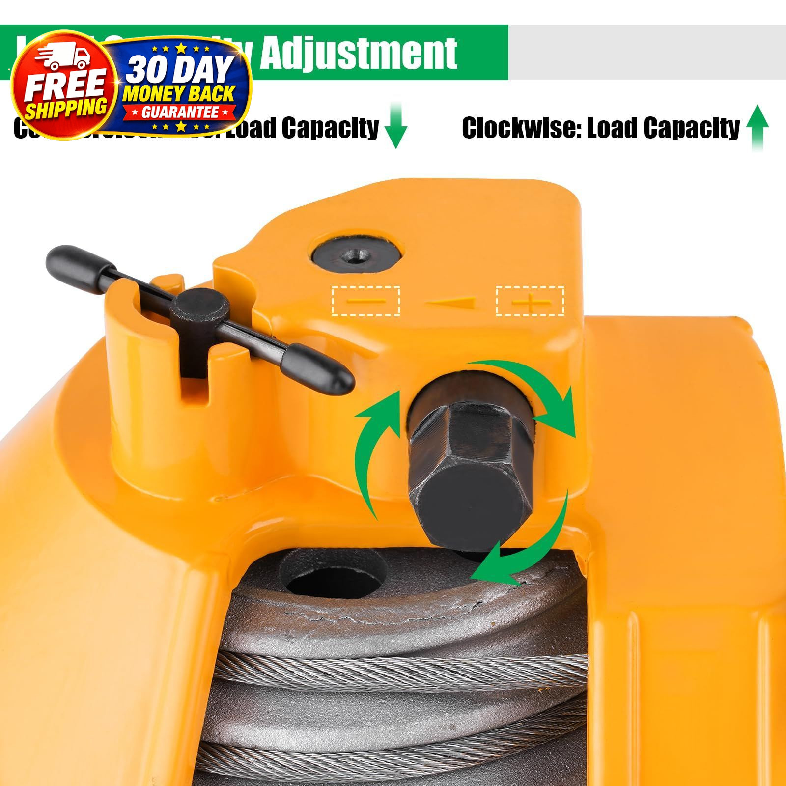 Spring Balancer 15~22kg(33~49lbs) 15~22kg(33~49lbs), Yellow