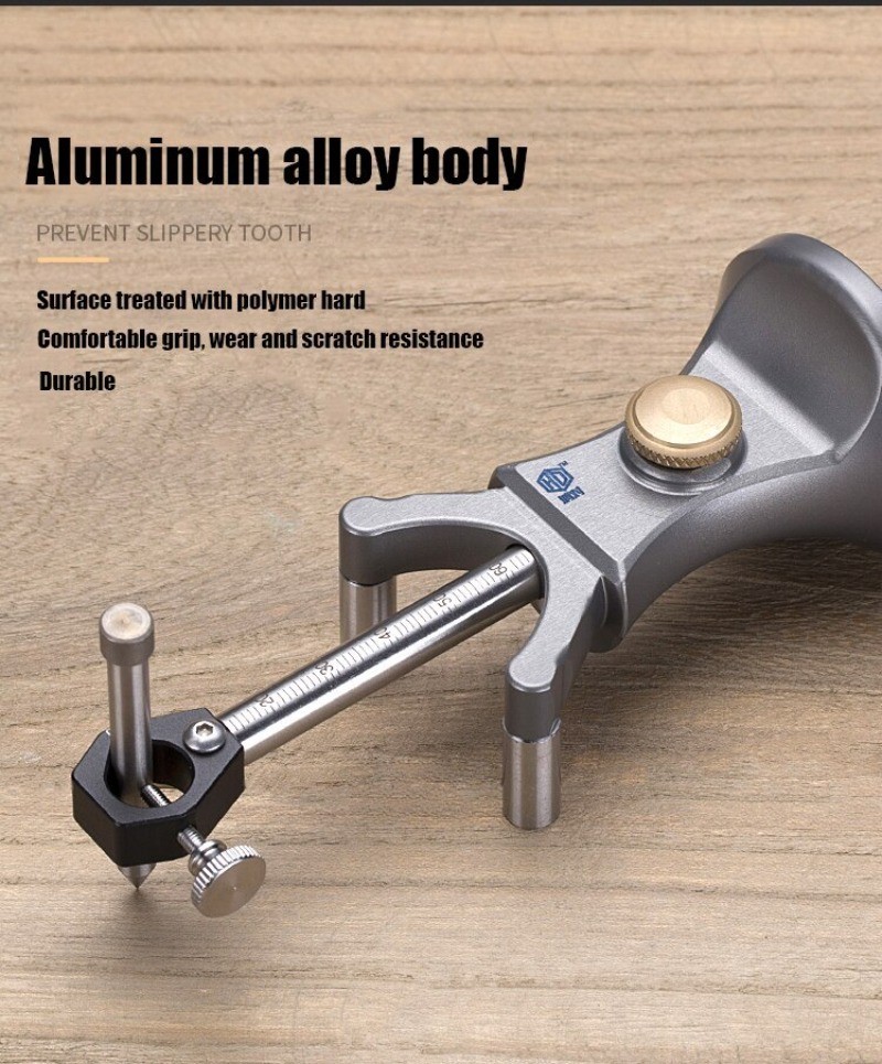 Carpenter’s Marking Tool Dual-Purpose Arc & Straight Line DIY Woodworking Tool