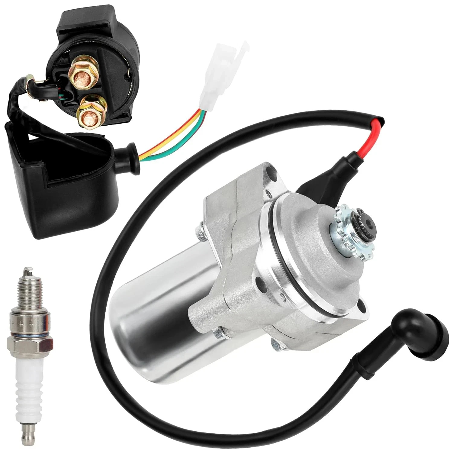 3 Bolt Starter Motor Solenoid Relay 125/110/50Cc 4 Wheeler Quad Chinese ATV